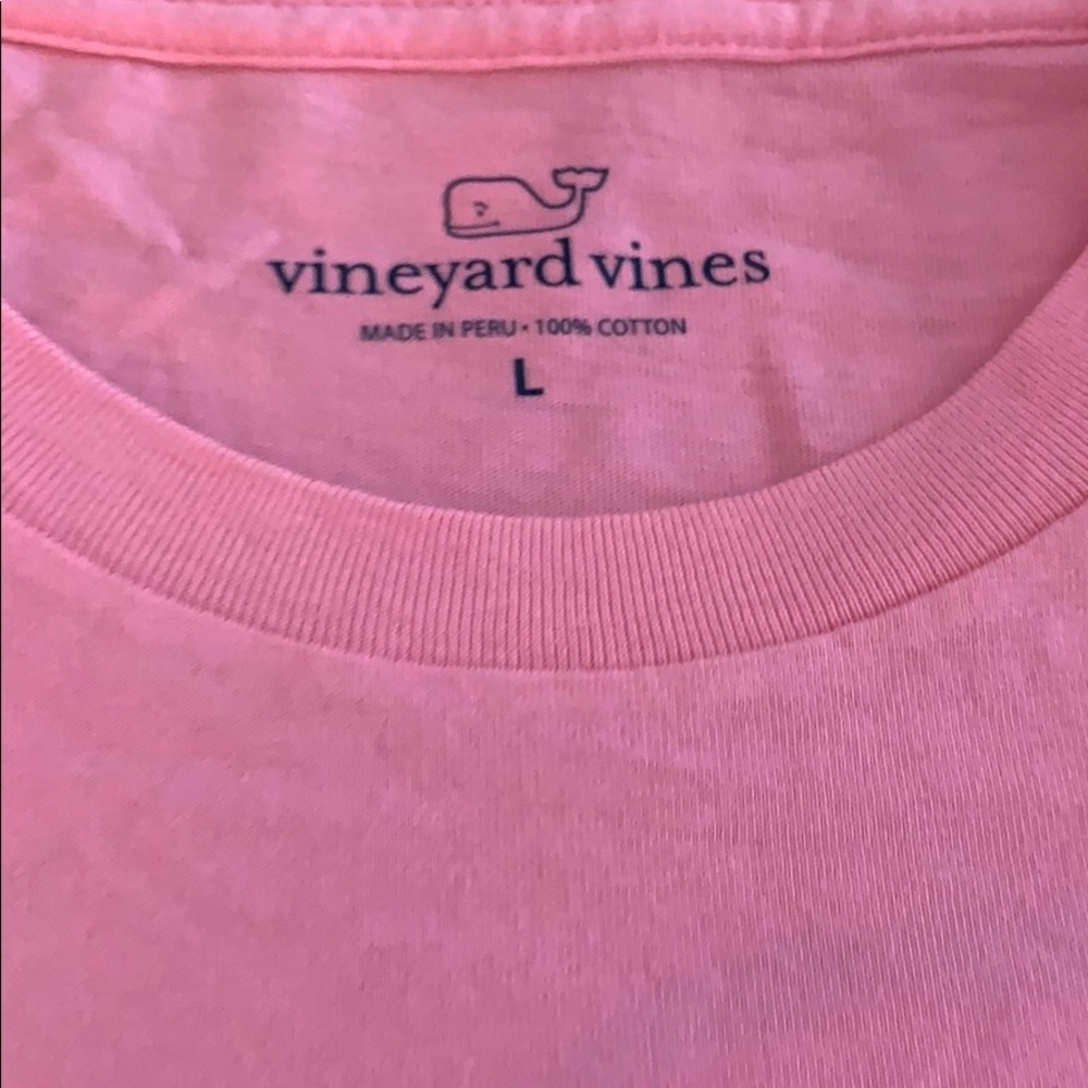 Men’s vineyard vine peach long sleeve